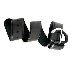 Prada | Accessories | Prada Unisex Black Leather Belt Size 